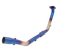 Per Y&amaha Per MT15 YZF R15 V3 Per MT125 2017-2024 Collegamento Centrale Anteriore Per Moto Escape Da 51 Mm Tubo Di Scarico Marmitta Scarico Silenziatore Marmitta(Type B)