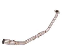 Per Y&amaha Per MT15 YZF R15 V3 Per MT125 2017-2024 Collegamento Centrale Anteriore Per Moto Escape Da 51 Mm Tubo Di Scarico Marmitta Moto Silenziatore Posteriore(Type A)