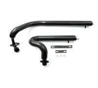 Per Y&amaha Per V Star 650 XVS650 XVS400 DS650 400 650A Per Drag Star 400 650 Silenziatori Per Motociclette Tubo Di Scarico Drag Moto Silenziatore Posteriore(Black)