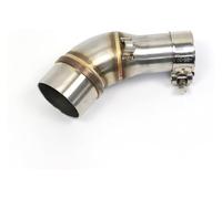Per Y&amaha R3 R30 R25 Per MT03 YZF-R3 2013-2016 Adattatore Per Tubo Di Scarico Centrale Escape Per Motocicletta Connettore Modificato moto silenziatore posteriore(2)