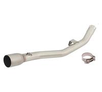 Per Y&amaha WR125R WR125X WR125 RX 2009-2017 Silenziatore Per Moto Slip On Scarico Collegamento Centrale Tubo Terminale Silenziatori moto silenziatore posteriore