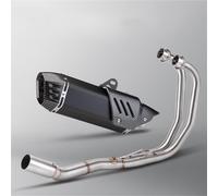 Per Y&amaha YZ MT03, S&istema Di Scarico Completo Da 51 Mm Per Moto, E&Scape, Tubo Anteriore Slip-On Con Coperchio, Silenziatore A Doppio Foro