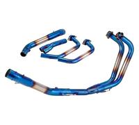 Per Y&amaha YZF MT03 R25 R3 2015-2021 Senza Sistema Di Scarico Completo, Silenziatori Centrali moto silenziatore posteriore(B)