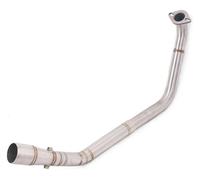 Per Y&amaha YZF R125 R15 V3 R15 Per MT125 2008-2019 51MM Sistemi Per Motociclette Collegamento Centrale Anteriore Tubo Di Scarico Marmitta Moto Silenziatore Posteriore(Type C)