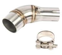Per Y&amaha YZF R25 R3 MT-03 MT03 Scarico Per Motocicletta 51mm Escape Systems Collegamento Marmitta Slip On Modificato Tubo Di Collegamento Centrale Moto Silenziatore Posteriore(2)