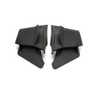 Per Y&amaha YZF-R7 2020-2024 Carenatura Winglets Fin Trim Cover Moto Wing Protector Wind Carenatura Winglets Spoiler(Nero opaco)