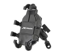 Per Ya&ma&ha Per XMAX X-MAX 125 250 300 400 Accessori Ammortizzatore Antiurto Manubrio Supporto Per Telefono Cellulare Supporto(Black a)
