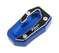Per YA&MA&HA T-MAX TMAX 530 SX DX TMAX530 2017-2023 Moto CNC Cavalletto Laterale Supporto Piastra Di Estensione Ingrandisci(Blue-2)