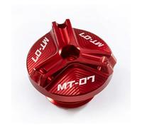 Per YAM&AHA MT07 MT-07 FZ07 MT 07 2014-2025 Tappo Di Riempimento Dell'olio Motore(Red)
