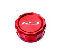 PER YAM&AHA YZF R1 R3 R6 R7 YZF-R1 YZF-R6 YZF-R3 YZF-R7 Coperchio Di Protezione Del Serbatoio Del Liquido Dei Freni Posteriori(Red2)