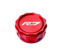 PER YAM&AHA YZF R1 R3 R6 R7 YZF-R1 YZF-R6 YZF-R3 YZF-R7 Coperchio Di Protezione Del Serbatoio Del Liquido Dei Freni Posteriori(Red4)