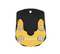 Per Yama&ha FORCE 155 TUTTO L'ANNO Cavalletto Per Moto Cavalletto Laterale Prolunga Per Supporto Piastra Di Supporto Ingrandisci Pad(Oro)