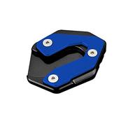 Per Yama&ha MT09 TRACER FZ-09 XSR900 900gt Moto Supporto Del Piede Del Basamento Laterale Della Copertura CNC Piastra Di Supporto Ingranditore Pad Prolunga Pad(Blu)