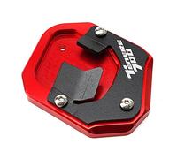 Per Yama&ha Tenere 700 XT700Z XTZ700 2019-2021 2022 2023 Cavalletto Laterale Per Motocicletta Piastra Per Cavalletto Piastra Di Ingrandimento Piastra Di Supporto CNC(Rosso)