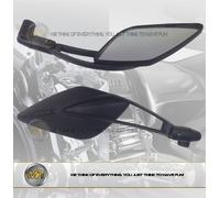 PER YAMAHA DT 50 SM 2005 05 COPPIA SPECCHIETTI RETROVISORE SPECCHIO SPORTIVO OMO