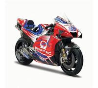 Per Yamaha Factory Team YZR M1 #20 #21 #25 #46 Per Honda RC213V 2021 Team #44 #93 1:18 Modello Di Auto Da Corsa Da Uomo, Replica Di Moto Sportiva, Ornamento Da Collezione Modelli di moto(No89 Jorge Ma
