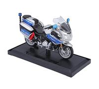 per Yamaha FJR 1300A 1:18 per Uso Generico Tipo-POLICIE Modello di Moto da Collezione Giocattoli da Regalo Statici Stampo per Pressofusione Modelli di Moto(Biue)