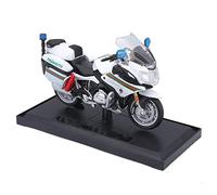 per Yamaha FJR 1300A 1:18 per Uso Generico Tipo-POLICIE Modello di Moto da Collezione Giocattoli da Regalo Statici Stampo per Pressofusione Modelli di Moto(Green)