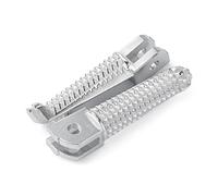 per Yamaha FZ1 FZ8 FZ6 N S R TDM 900 A XJ6 per Diversione XJ6N XJR 1200 400 R FJR 1300 Moto Resto del Piede Poggiapiedi Anteriore Pedane