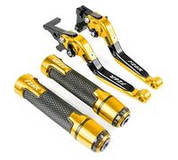 Per YAMAHA FZ6R 2009-2015 2016 2017 Leve freno frizione moto Manopole Manubrio(Gold)