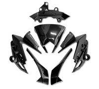 Per Yamaha FZ8 FZ8N 2010-2017 Paraurti Anteriore Superiore Per Moto(E-Black-1 Set)