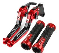 per Yamaha MT03 2005-2013 2014 Moto Pieghevole Freno Frizione Leve Manopole Manubrio Regolabile Accessori CNC con Logo MT-03 MT 03 (Colore : 11)