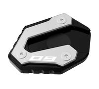 Per YAMAHA MT07 FZ07 2014-2024 FZ09 MT-09 SP 2021-2024 Accessori Moto Cavalletto Laterale Estensione CNC(Silver 2)