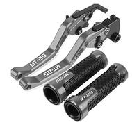 Per Yamaha MT25 2005 2006 Moto Alluminio Regolabile Pieghevole Frizione Freno Leva Manopole(Titanium)
