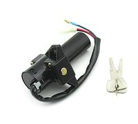 per Yamaha per YBR125 3 Set di Chiavi per Blocco Sella, Interruttore di accensione, Tappo Serbatoio e Serratura per Moto e Scooter