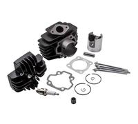 Per Yamaha PW50 QT60 1981-2009 Moto Revisione Big Bore Gruppo Cilindro Pistone 60cc 44mm Fasce Elastiche Guarnizione