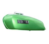 Per Yamaha Rx100 Rx125 Verde Benzina Serbatoio Con Coperchio Tappo Rubinetto @