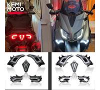 Per Yamaha T-max 530 LED Indicatori di direzione 2012-2016 Tmax530 2013 2014 LED Anteriore Posteriore Lampada Freno di Coda Indicatori Con EmarK