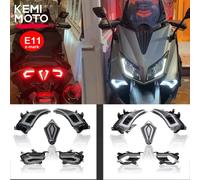 Per Yamaha T-max 530 LED Indicatori di direzione 2012-2016 Tmax530 2013 2014 LED Anteriore Posteriore Lampada Freno di Coda Indicatori Con EmarK
