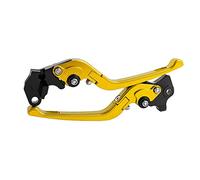 Per Yamaha Tmax 500 2008-2011 per Tmax 530 2012-2016, Accoppiato Leve Maniglia per moto in alluminio CNC Leva del freno pieghevole Leva della frizione (Oro)