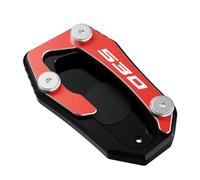 Per YAMAHA TMAX 530 SX TMAX-530 DX 2017-2019 Accessori Moto Piede Cavalletto Laterale Ingranditore Pad di Estensione(Red 1)