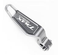 Per Yamaha TMAX 560 Moto Accessorie In Alluminio Leva Del Freno A Mano Di Stazionamento TMAX560 T-MAX 560 Tech MAX 2019 2020 2021 2022 Parti Decorare (Color : Grey)