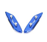 Per Yamaha TMAX 560 T-MAX560 2020 2021 2022 T-MAX 560 Moto Di Alluminio Di CNC Specchio Laterale Foro Della Copertura Della Protezione Driven Specchio Staffa Decorare (Color : Blue)
