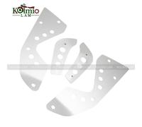 Per Yamaha TMAX500 Tmax 500 Moto Anteriore Pedana Pedale 2pcs Argento
