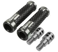 per Yamaha TMAX530 TMAX 530 T-Max 2006-2016 Moto Anti-Skid Manubrio Manopole in Gomma Manubrio estremità Tappo Spina 7/8 ''22mm con Logo (Colore : G)