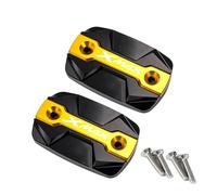 Per YAMAHA XMAX 250 300 XMAX300 XMAX250 2017-2023 Motocicletta Freno Anteriore Frizione Cilindro Serbatoio Fluido Tappo Di Riempimento Olio(1 pair Gold)