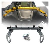 Per YAMAHA YZF R1 R1M R1S R6 R6M R6S Supporto Per Telefono Cellulare Supporto Di Navigazione Asta Di Fissaggio 22mm Maniglia Direzione Solida Barra Staffa Navigazione GPS(Gray)