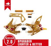 per Yamaha YZF R1 R1M R1S RN32 2024 2025 Arashi edane poggiapiedi regolabili