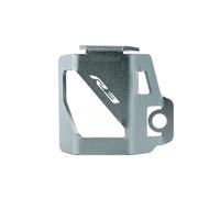 Per Yamaha Yzf R1 YZFR1 R3 R6 YZFR3 YZFR6 Motociclo CNC Alluminio Protezione Serbatoio Liquido Freno Posteriore(Grey-R3)