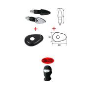 PER YAMAHA YZF R125 2008 - 2021 COPPIA DI FRECCE A LED YAMAHA CON ADATTATORI PI