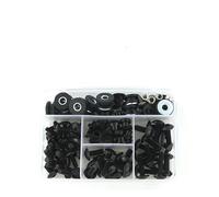 Per YAMAHA YZF750R 1993-1998 Viti Carrozzeria Parti Moto Kit Carenatura Completo Bulloni Completi Viti Cupolino(Black- Silver)