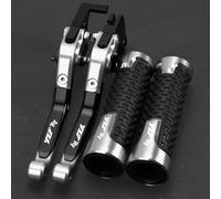 Per YAMAHA YZFR7 YZF R7 YZF-R3 2023 2022 Moto Regolabile Freno Leve Di Frizione Maniglia Manopole Del Manubrio(Argento)