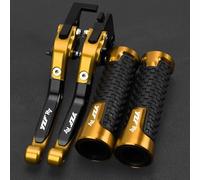 Per YAMAHA YZFR7 YZF R7 YZF-R3 2023 2022 Moto Regolabile Freno Leve Di Frizione Maniglia Manopole Del Manubrio(Oro)