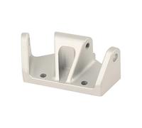 Per Yikong 1/7 Assale Posteriore DF7 1 Pz Base Montaggio Superiore Posteriore In Lega Alluminio Riser RC Per Parti Aggiornamento Del Campo Cingolato Per Desert Fighter Accessorio Per Auto RC(Silver)