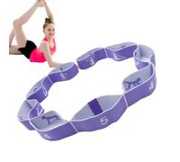 per yoga, allungabile - per barella per tendine del ginocchio con passanti | Fasce di resistenza per gambe, attrezzature per lo stretching per allenamenti in palestra a casa, esercizi, pilates e ginna