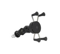 Per YZF-R1 Per R1M S R6 R6S 2006-2009 Moto Forcella Stelo Supporto Del Telefono Montaggio Con Caricatore USB Staffa Navigazione Moto Supporto Telefono Supporto piastra navigazione( Black Without Charg